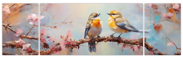 Obraz - Gołąbki (170x50 cm)