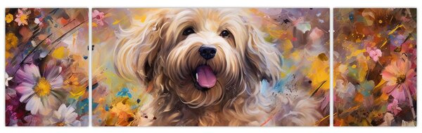 Obraz - Happy Dog II. (170x50 cm)
