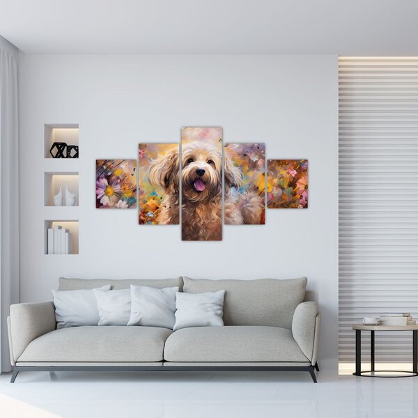 Obraz - Happy Dog II. (125x70 cm)
