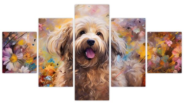 Obraz - Happy Dog II. (125x70 cm)