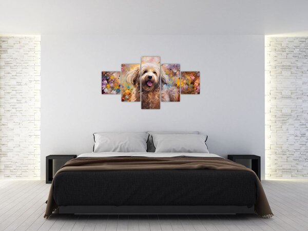 Obraz - Happy Dog II. (125x70 cm)