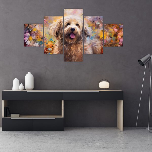 Obraz - Happy Dog II. (125x70 cm)