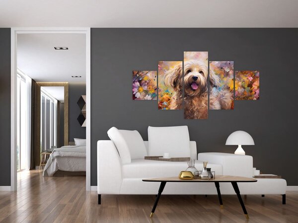Obraz - Happy Dog II. (125x70 cm)