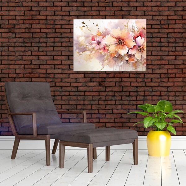 Obraz - Kwiaty (70x50 cm)