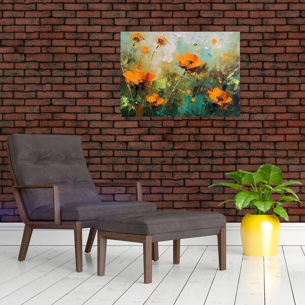 Obraz - Kwiaty (70x50 cm)