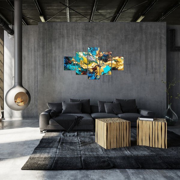 Obraz - Teksturowany obraz olejny (125x70 cm)