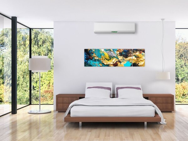 Obraz - Teksturowany obraz olejny (170x50 cm)