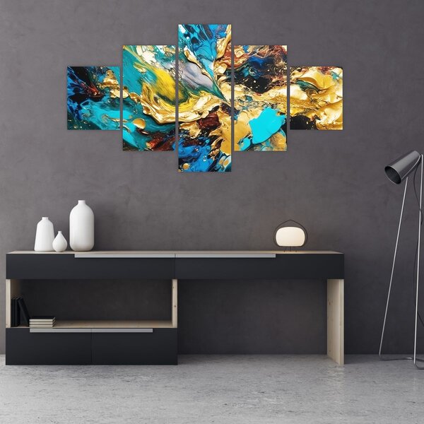 Obraz - Teksturowany obraz olejny (125x70 cm)