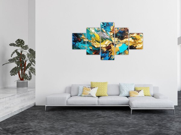 Obraz - Teksturowany obraz olejny (125x70 cm)