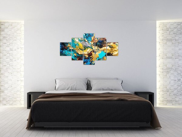 Obraz - Teksturowany obraz olejny (125x70 cm)