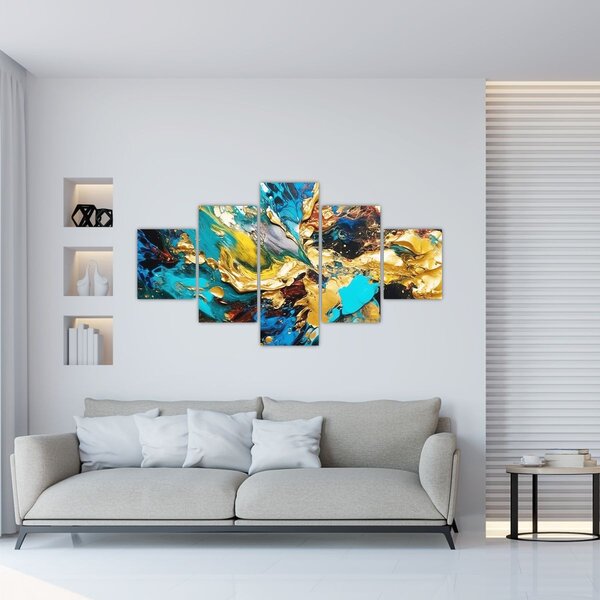 Obraz - Teksturowany obraz olejny (125x70 cm)