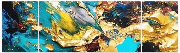 Obraz - Teksturowany obraz olejny (170x50 cm)