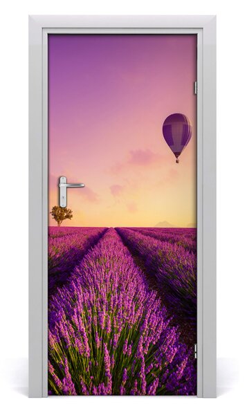 Fototapeta samoprzylepna na drzwi Pole lawendy