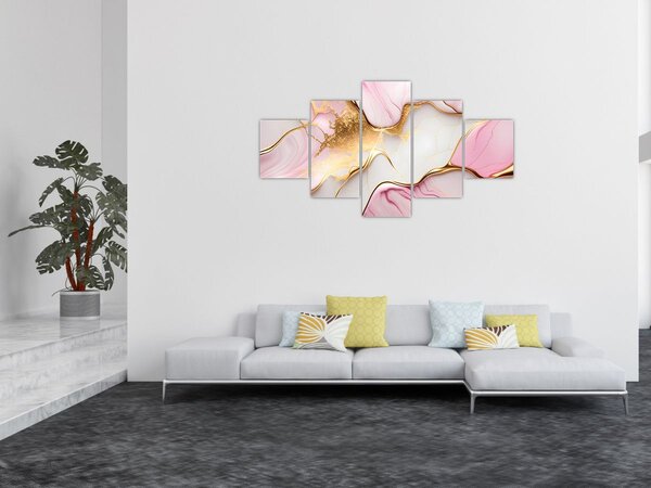 Obraz - Marmurowa konstrukcja (125x70 cm)