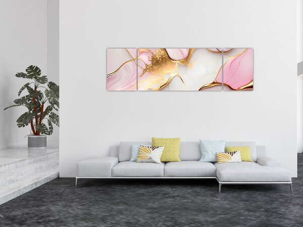 Obraz - Marmurowa konstrukcja (170x50 cm)