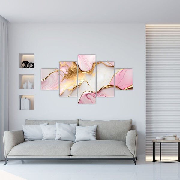 Obraz - Marmurowa konstrukcja (125x70 cm)
