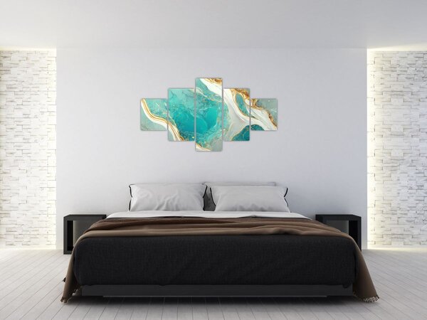 Obraz - Projekt marmuru II. (125x70 cm)