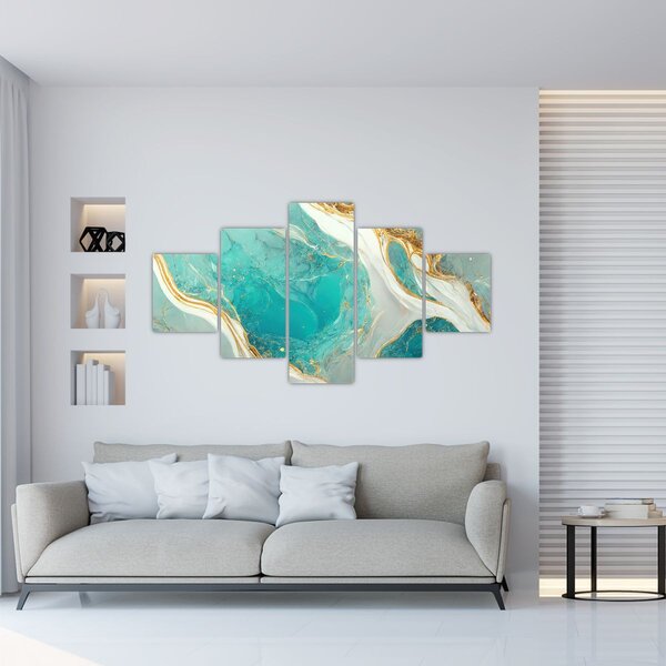 Obraz - Projekt marmuru II. (125x70 cm)