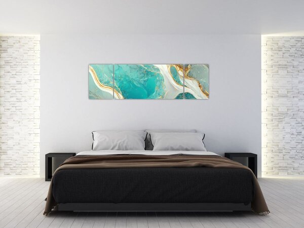 Obraz - Projekt marmuru II. (170x50 cm)