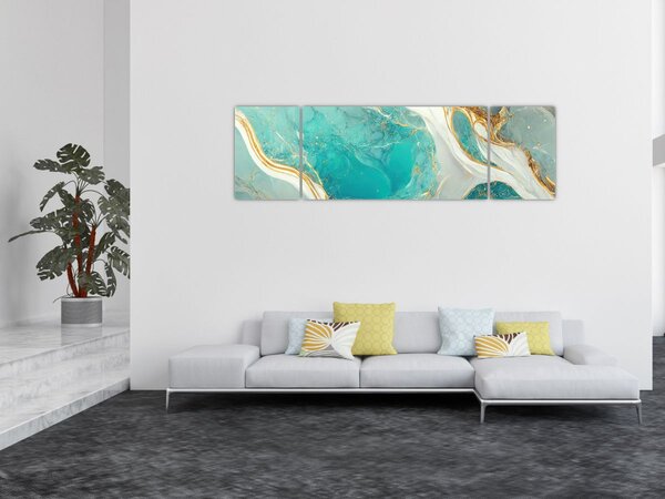 Obraz - Projekt marmuru II. (170x50 cm)