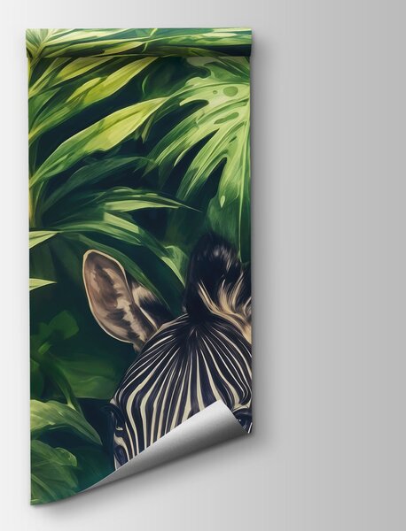 Fototapeta Grupa zwierząt w dżungli, Fototapety Natura, Popularne Fototapety, t00891 - Tapeko.pl