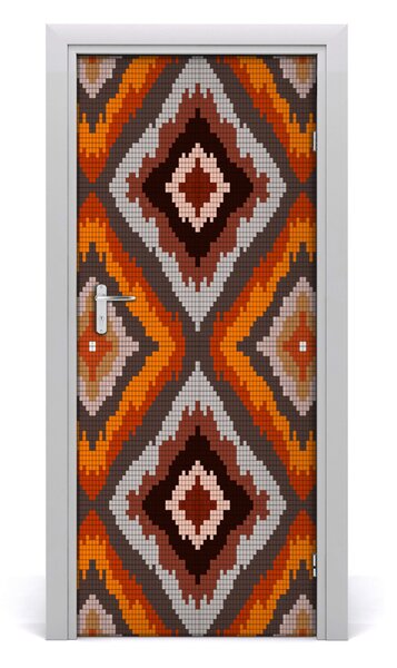 Naklejka fototapeta na drzwi do domu Retro tło