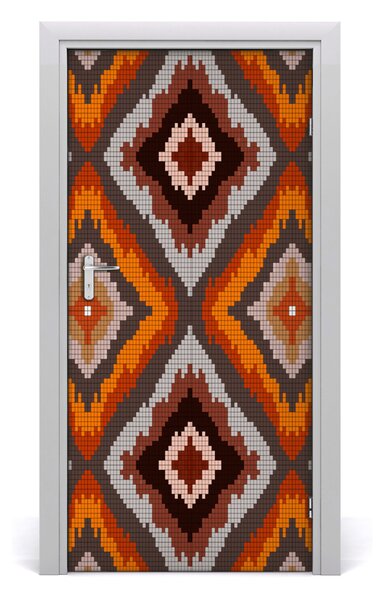 Naklejka fototapeta na drzwi do domu Retro tło