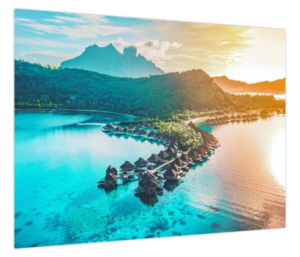 Obraz - Bora Bora (70x50 cm)
