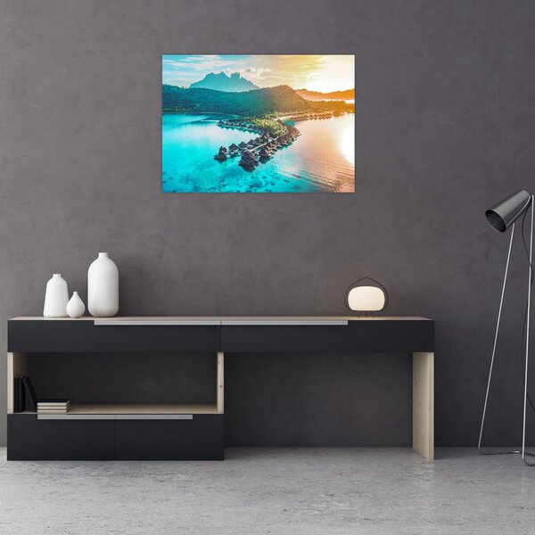 Obraz - Bora Bora (70x50 cm)