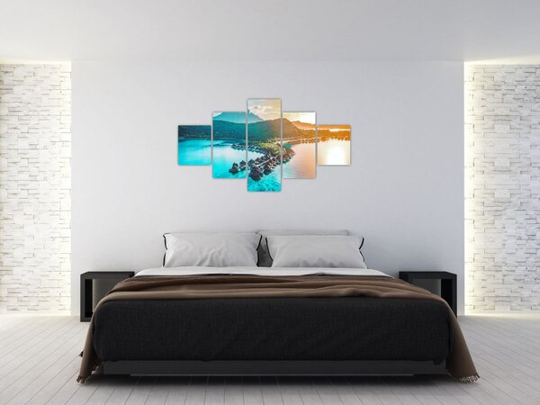 Obraz - Bora Bora (125x70 cm)
