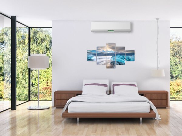 Obraz - Diamond Beach (125x70 cm)