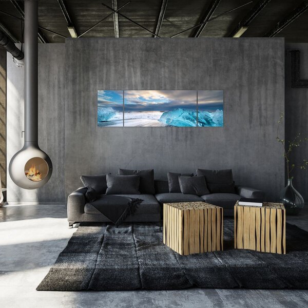 Obraz - Diamond Beach (170x50 cm)