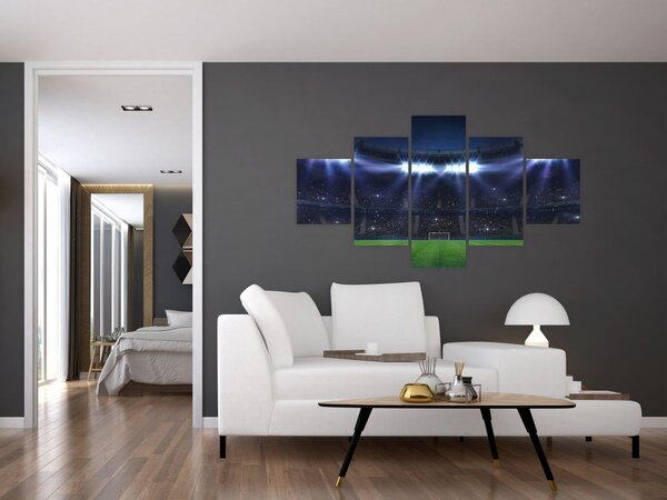 Obraz - Stadion piłkarski (125x70 cm)