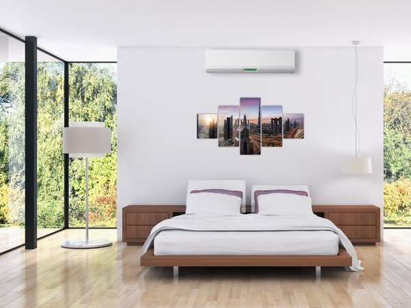 Obraz - Panorama Dubaju (125x70 cm)