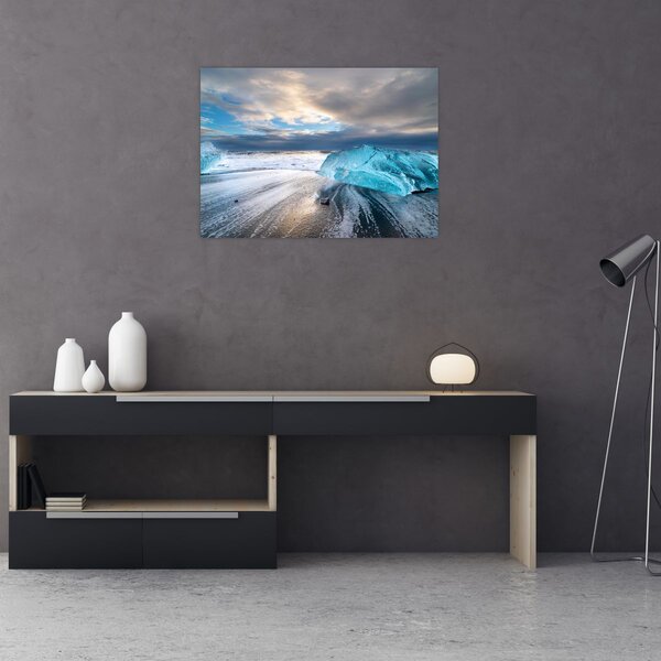 Obraz - Diamond Beach (70x50 cm)