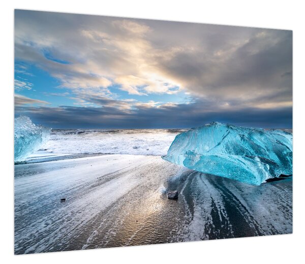 Obraz - Diamond Beach (70x50 cm)