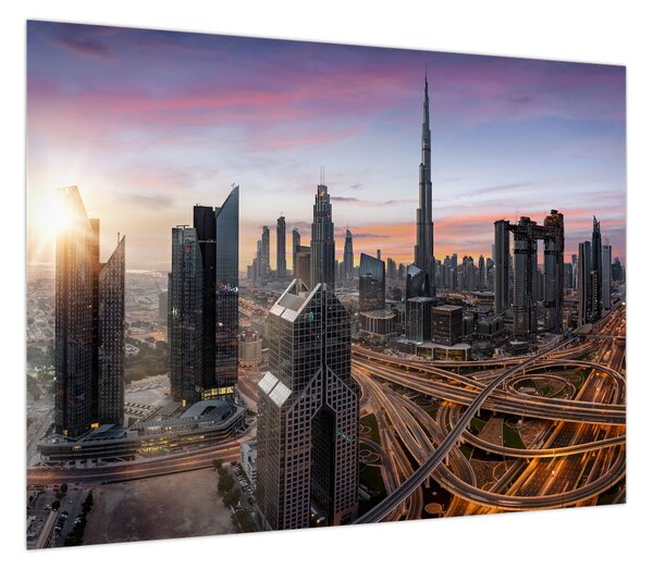 Obraz - Panorama Dubaju (70x50 cm)