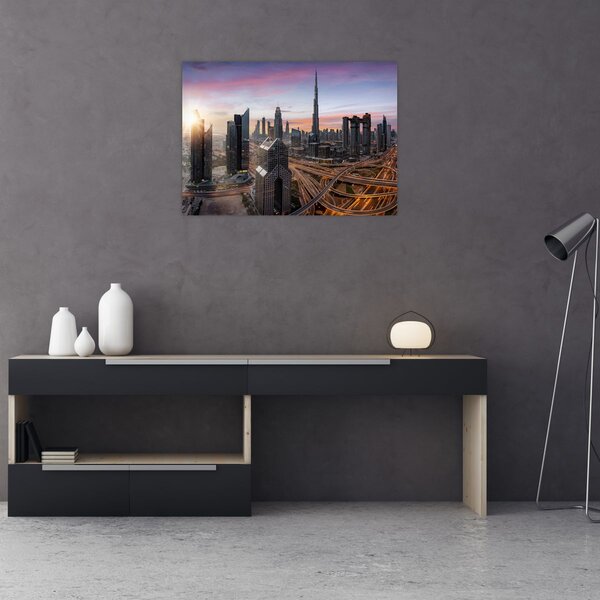 Obraz - Panorama Dubaju (70x50 cm)