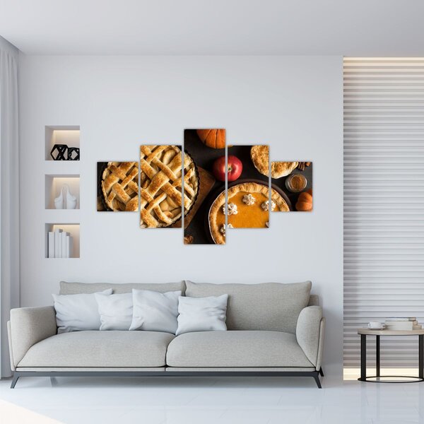 Obraz - Ciasto dyniowe (125x70 cm)