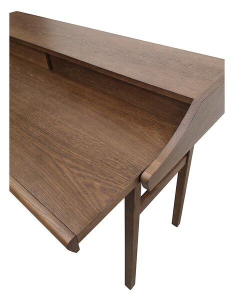 Biurko z wysuwanym blatem Woodman Carteret, szer. 115 cm
