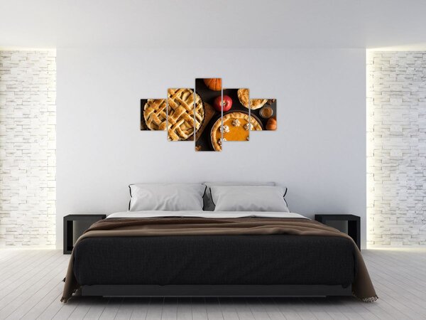 Obraz - Ciasto dyniowe (125x70 cm)