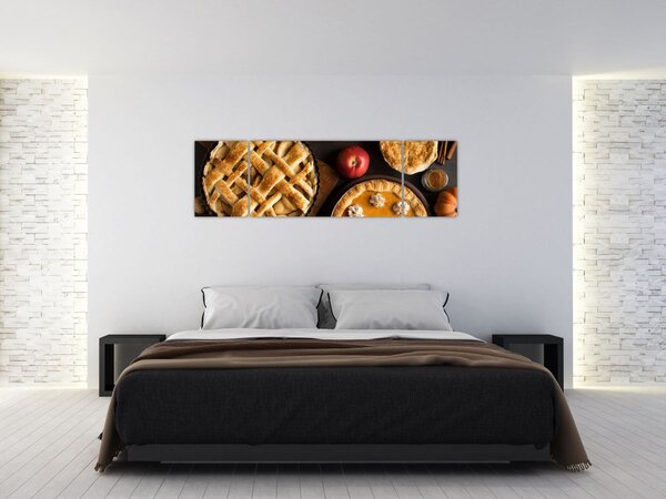 Obraz - Ciasto dyniowe (170x50 cm)