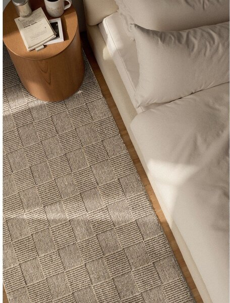 Beżowy wełniany chodnik tkany ręcznie 80x200 cm Scala – Villeroy&Boch