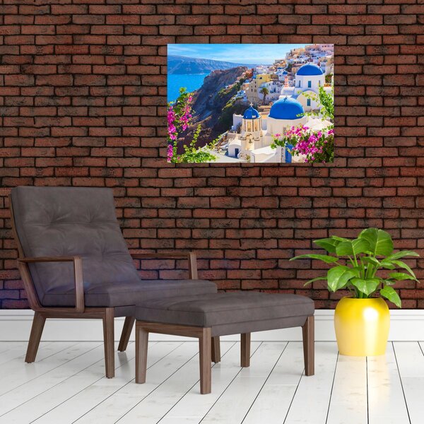 Obraz - Santorini, Grecja (70x50 cm)
