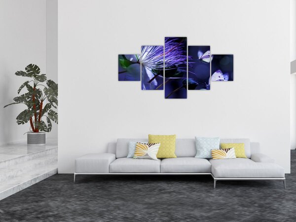 Obraz - Tropikalny kwiat (125x70 cm)
