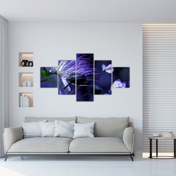 Obraz - Tropikalny kwiat (125x70 cm)