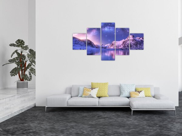 Obraz - Arktyczny krajobraz (125x70 cm)