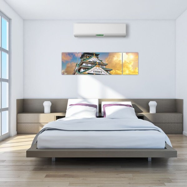 Obraz - Zamek Osaka (170x50 cm)