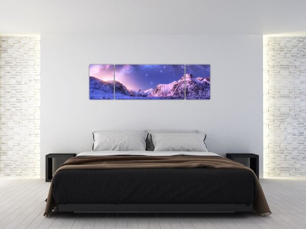 Obraz - Arktyczny krajobraz (170x50 cm)