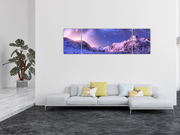 Obraz - Arktyczny krajobraz (170x50 cm)